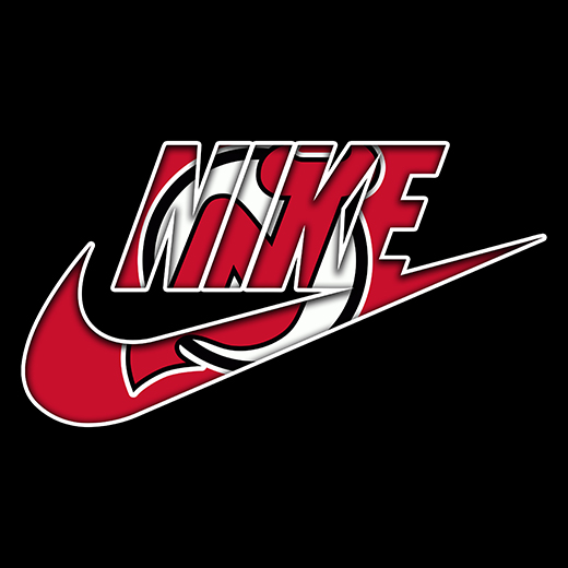 New Jersey Devils Nike logo vinyl decal